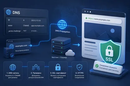 Как настроить DNS и SSL для веб-приложения