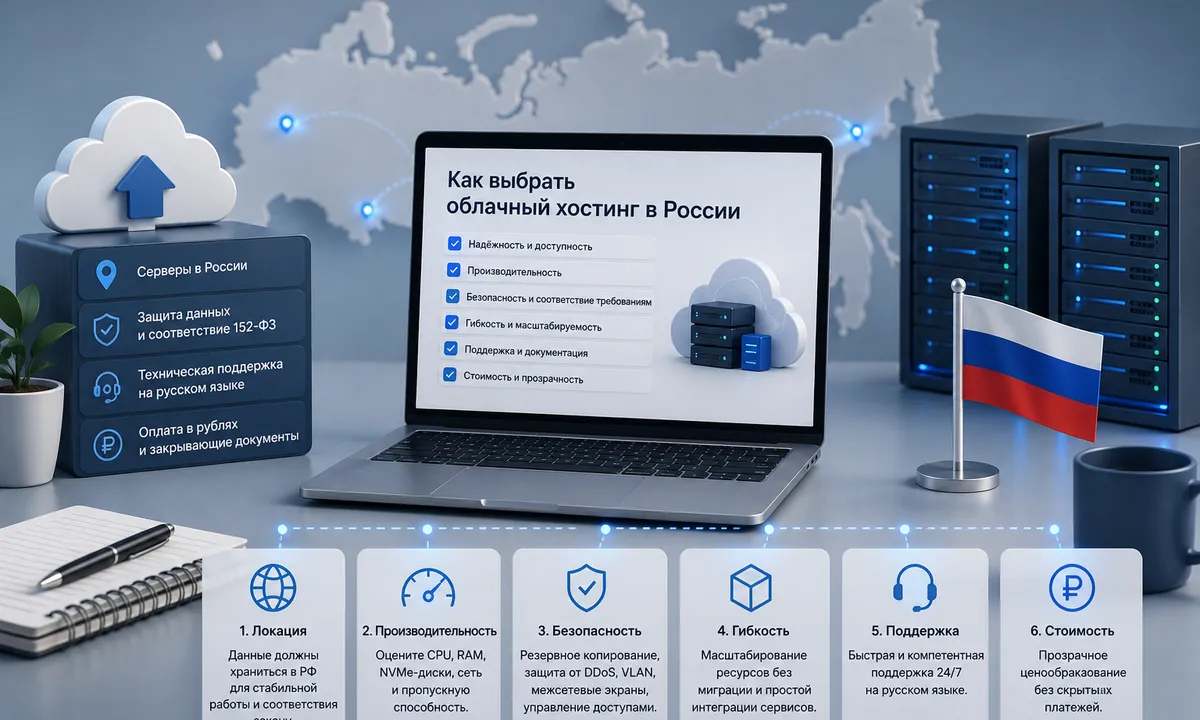 Как выбрать облачный хостинг в России